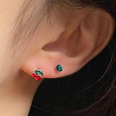カラーキュービック桜桃ピアッシング Piercing 10000won