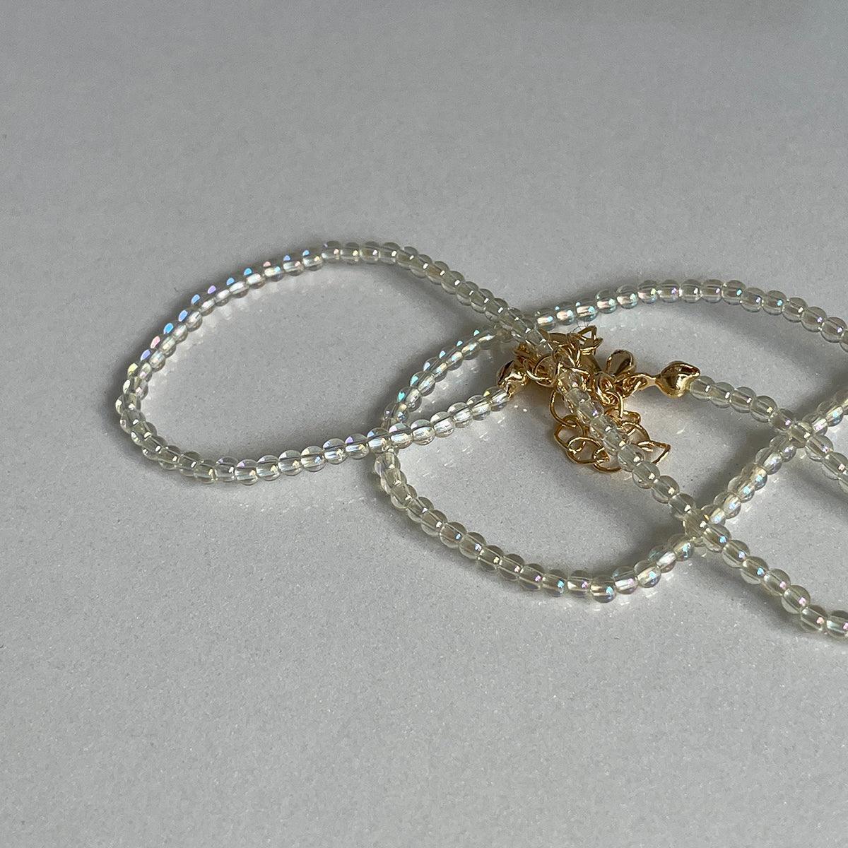 カラーミニ玉ネックレス necklace 10000won