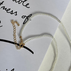 カラーミニ玉ネックレス necklace 10000won