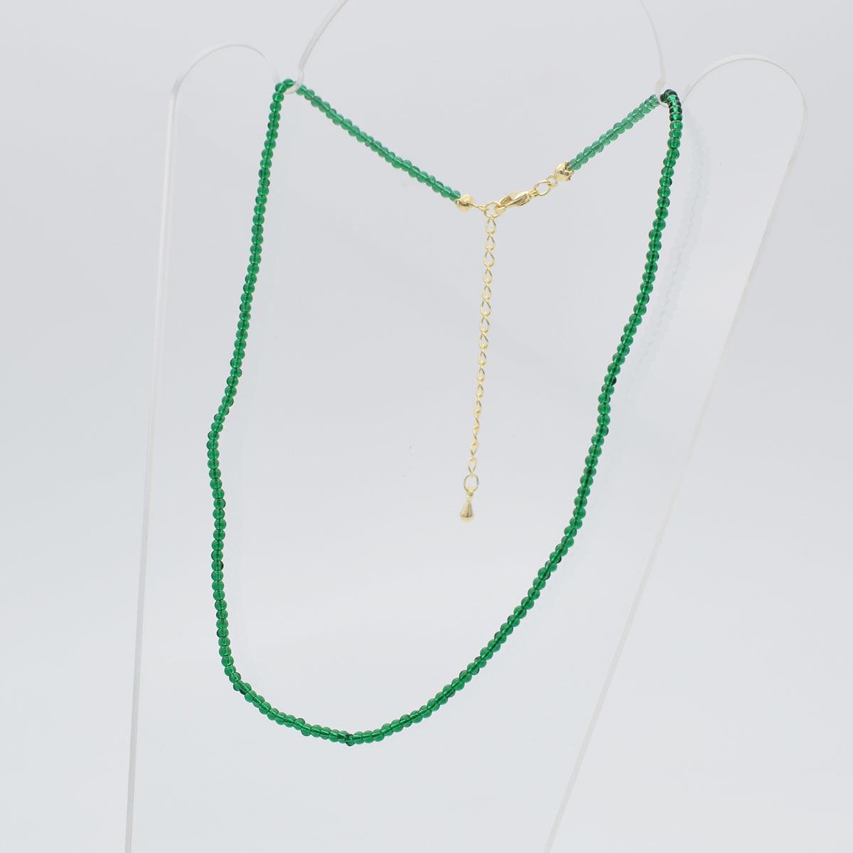 カラーミニ玉ネックレス necklace 10000won