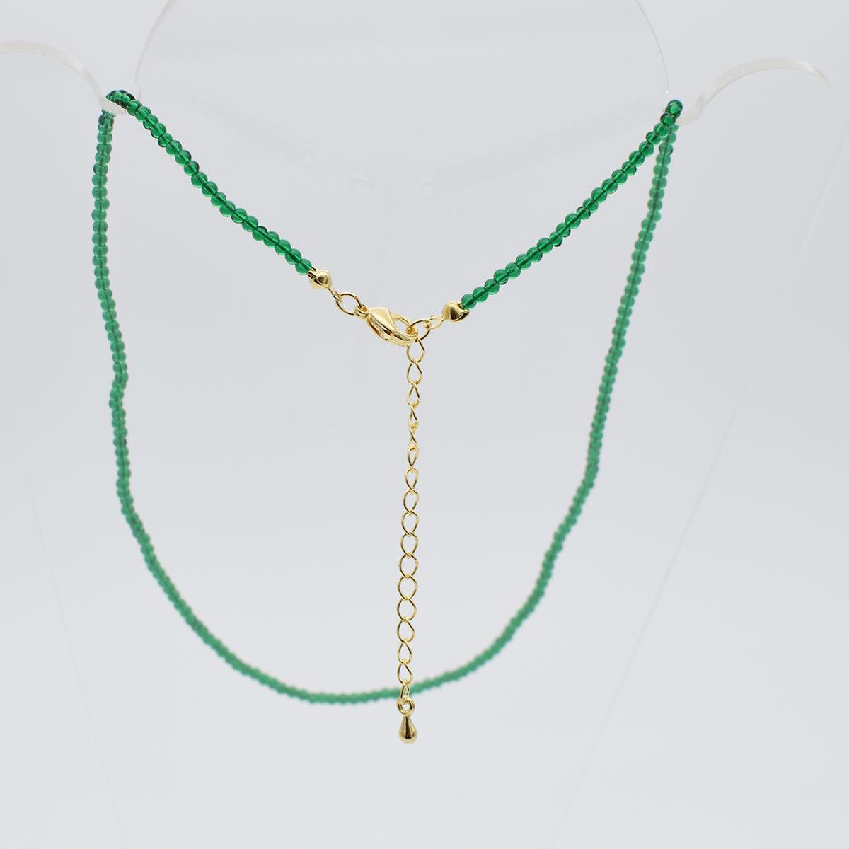 カラーミニ玉ネックレス necklace 10000won