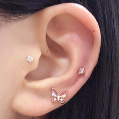 キュービックナビピアッシング Piercing bling moon