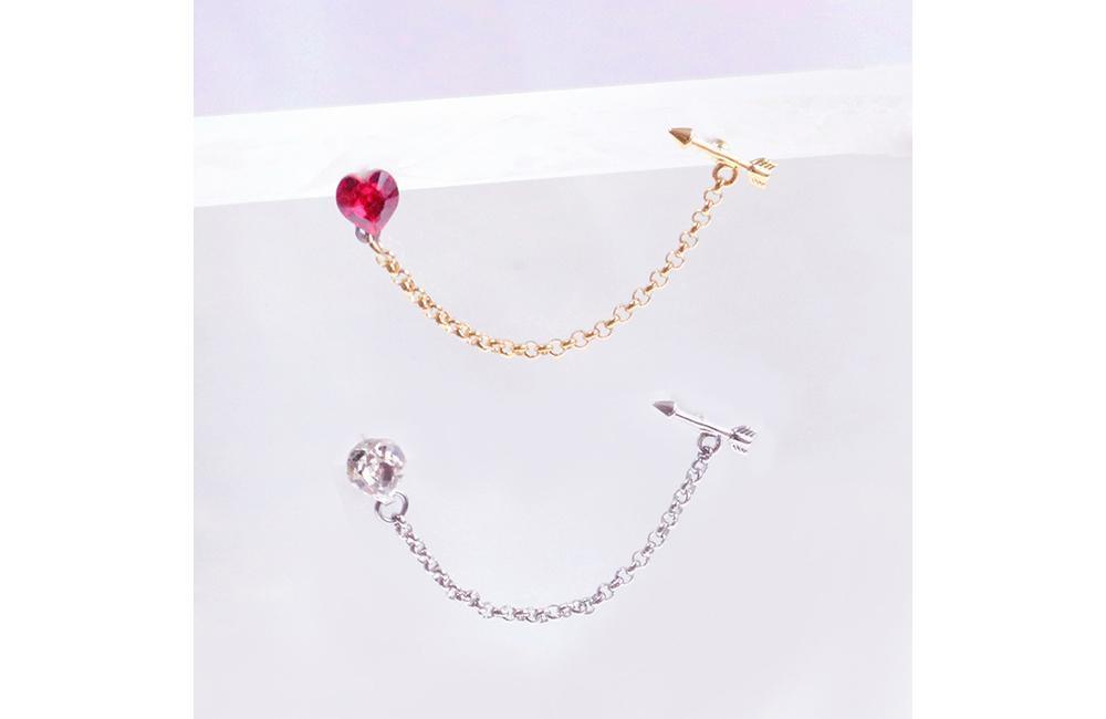 キューピット・ツーリング・ピアッシング Piercing bling moon