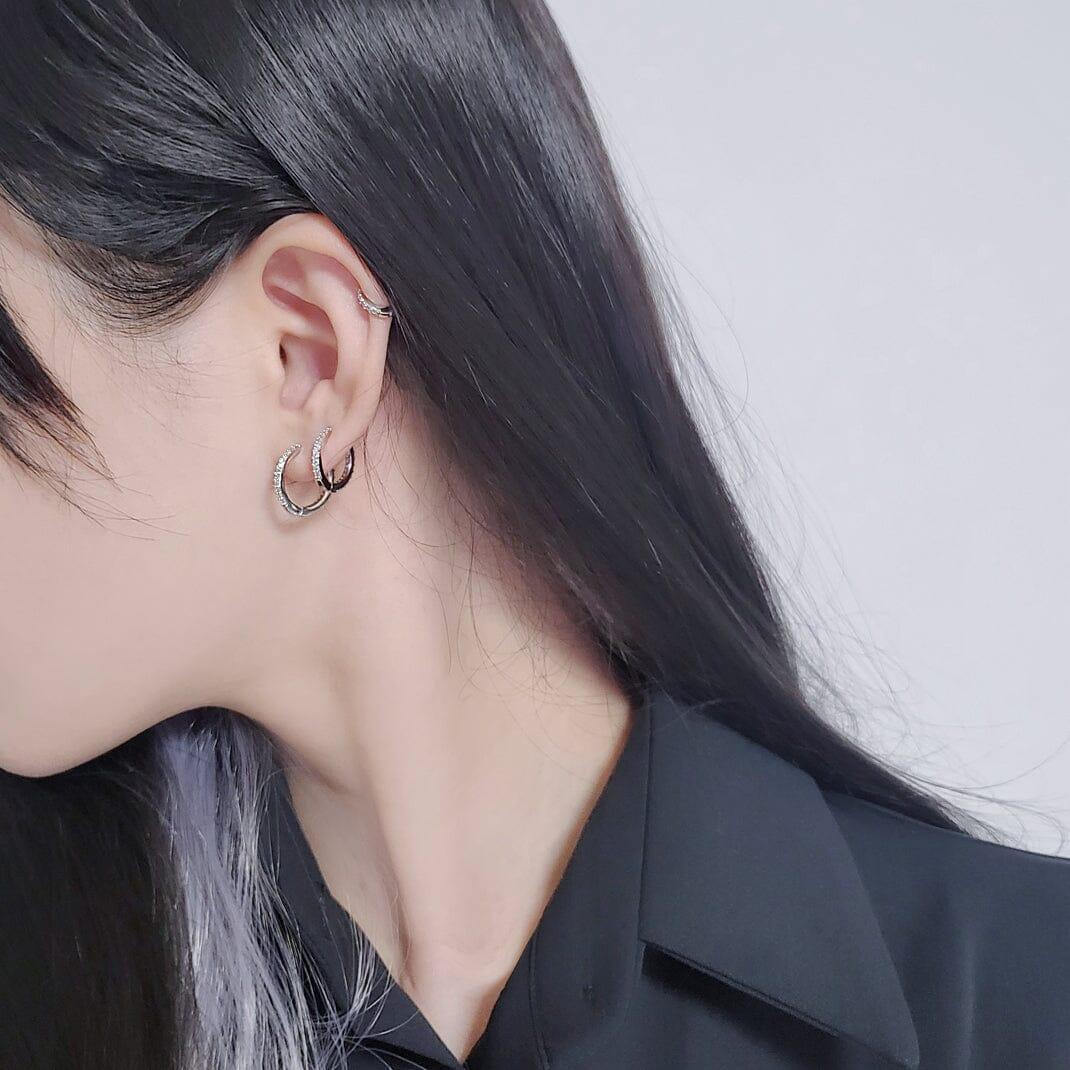 コービー クリスタル キュービック リング ピアッシング Piercing from lizzy