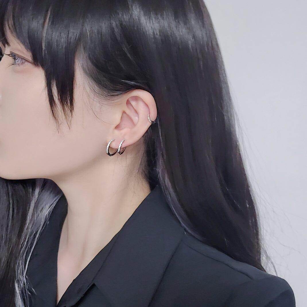 コービー クリスタル キュービック リング ピアッシング Piercing from lizzy