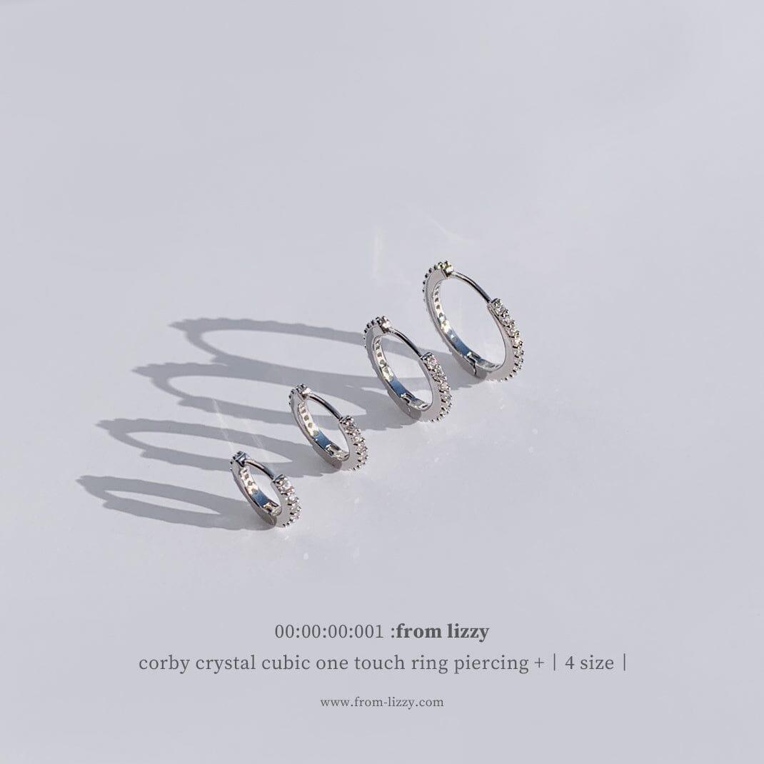 コービー クリスタル キュービック リング ピアッシング Piercing from lizzy