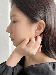 コンマフックリングピアス Earrings The Klang