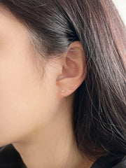 コンマフックリングピアス Earrings The Klang