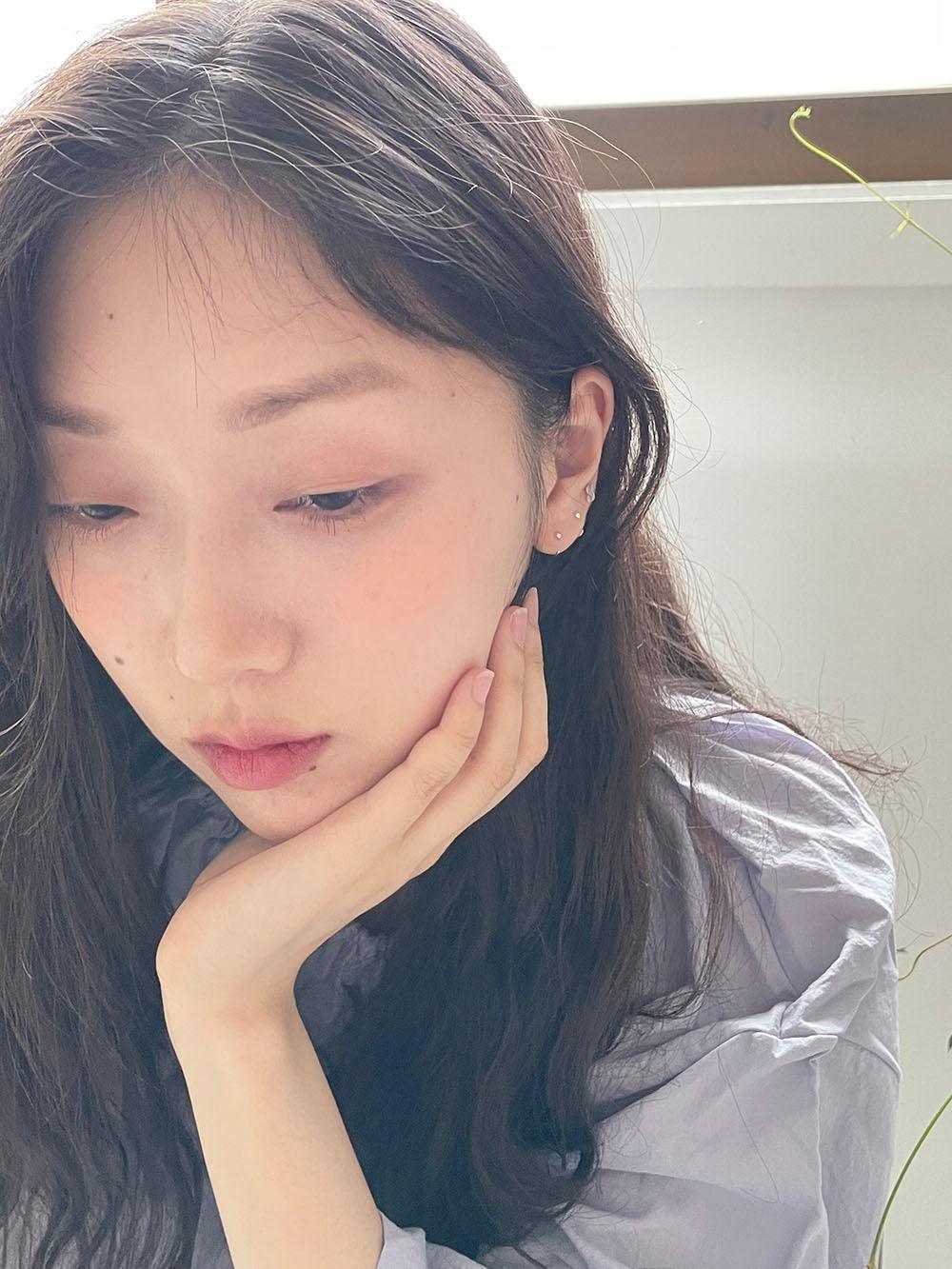 コンマフックリングピアス Earrings The Klang