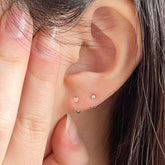 コンマフックリングピアス Earrings The Klang