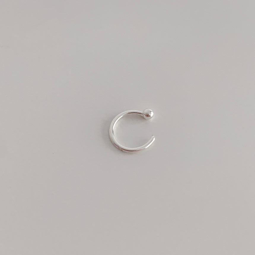 コンマフックリングピアス Earrings The Klang