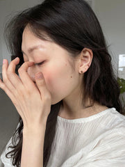 コンマフックリングピアス Earrings The Klang