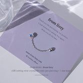 クリフ カット スワール クリスタルAB ピアッシング Piercing from lizzy