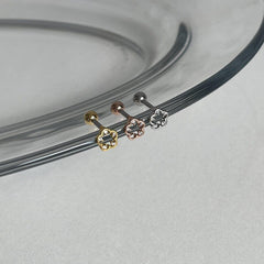 くりくり花ライン ピアッシング Piercing 10000won