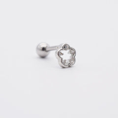 くりくり花ライン ピアッシング Piercing 10000won