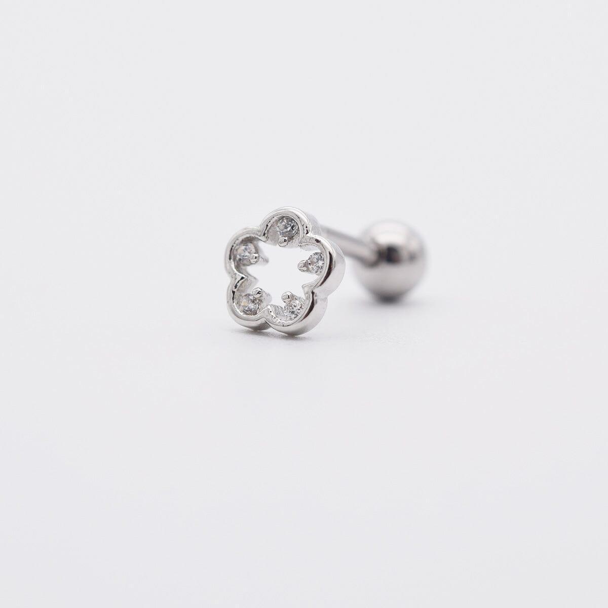 くりくり花ライン ピアッシング Piercing 10000won