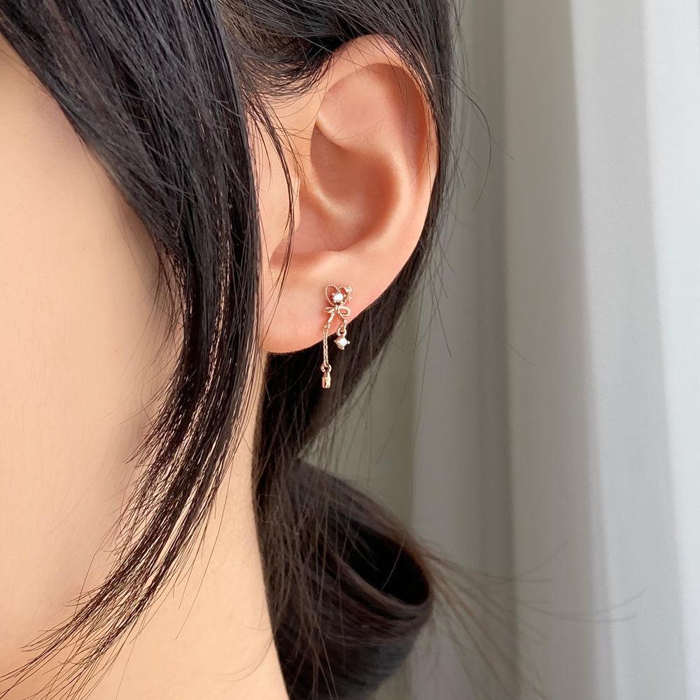 Lovely Ribbon(ピアス/ピアッシング) Piercing bling moon