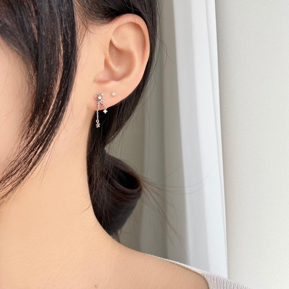 Lovely Ribbon(ピアス/ピアッシング) Piercing bling moon