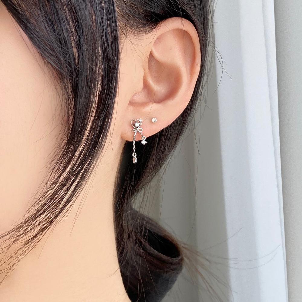 Lovely Ribbon(ピアス/ピアッシング) Piercing bling moon