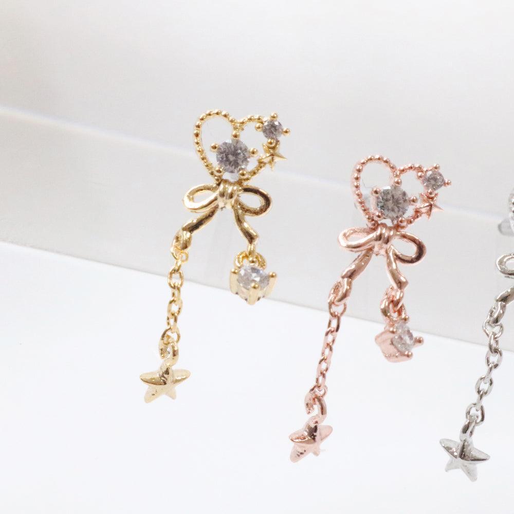 Lovely Ribbon(ピアス/ピアッシング) Piercing bling moon