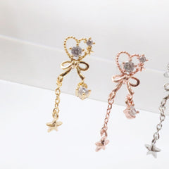 Lovely Ribbon(ピアス/ピアッシング) Piercing bling moon