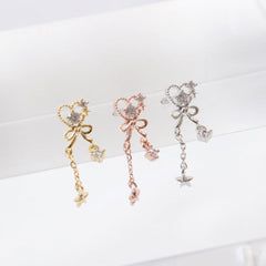 Lovely Ribbon(ピアス/ピアッシング) Piercing bling moon