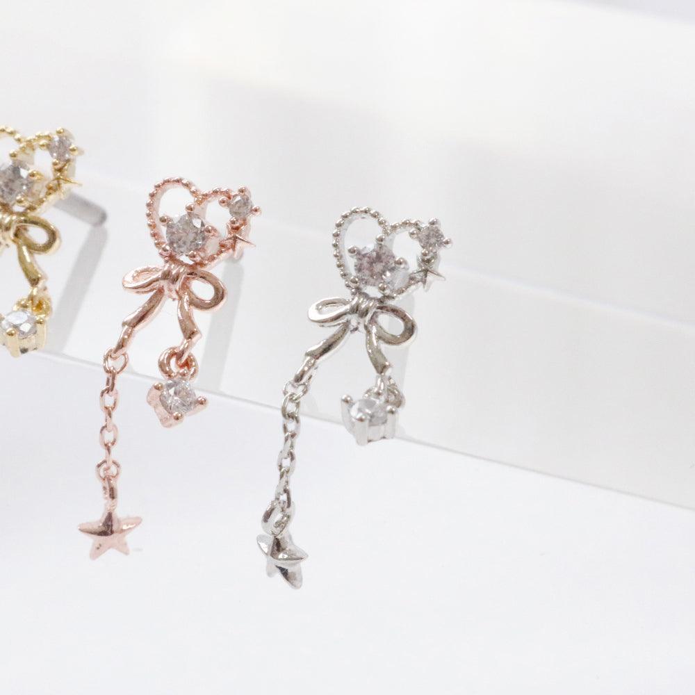 Lovely Ribbon(ピアス/ピアッシング) Piercing bling moon