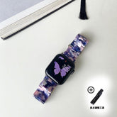 マーブル チェーン バンド(バイオレットピンク) # apple watch バンド givgiv