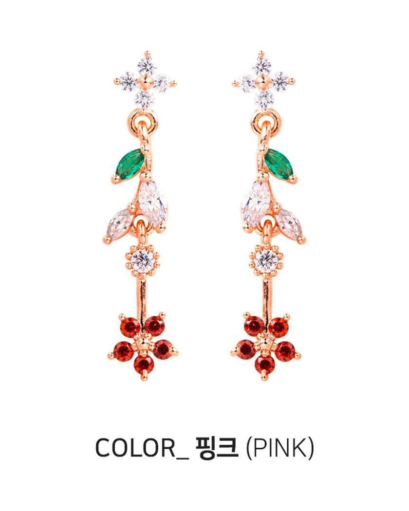 Mary Flower ピアス Earrings soo&soo