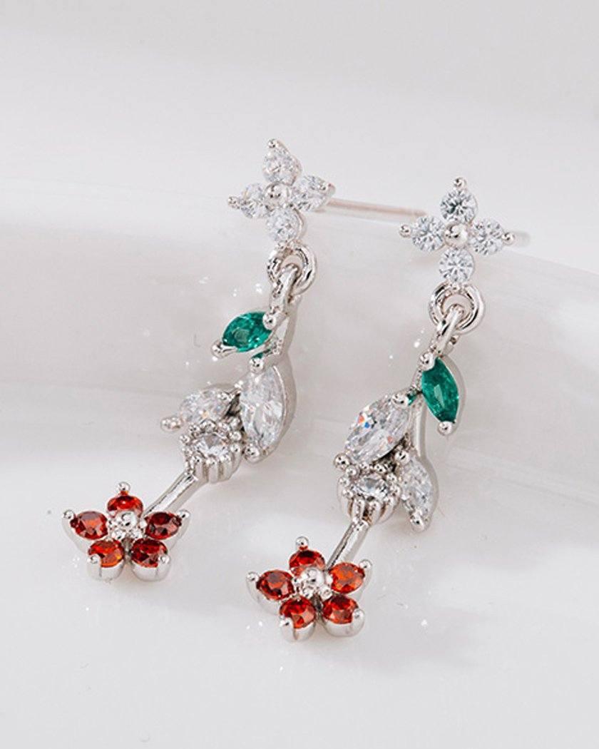 Mary Flower ピアス Earrings soo&soo