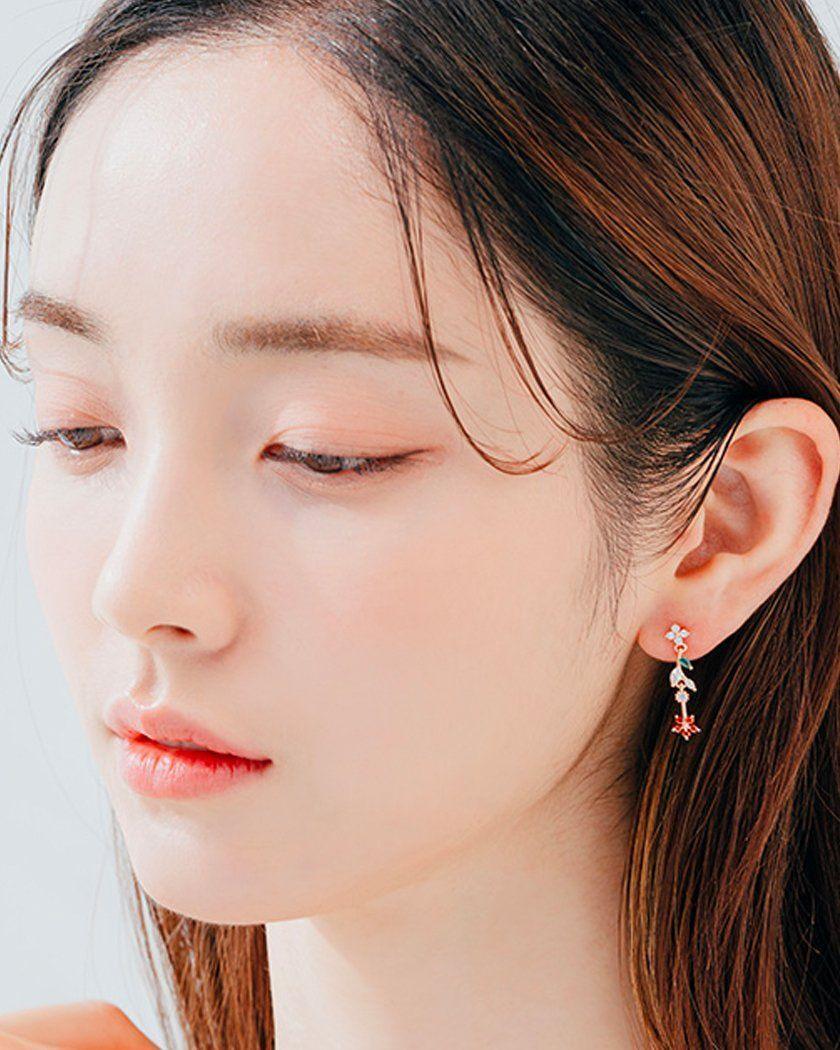 Mary Flower ピアス Earrings soo&soo