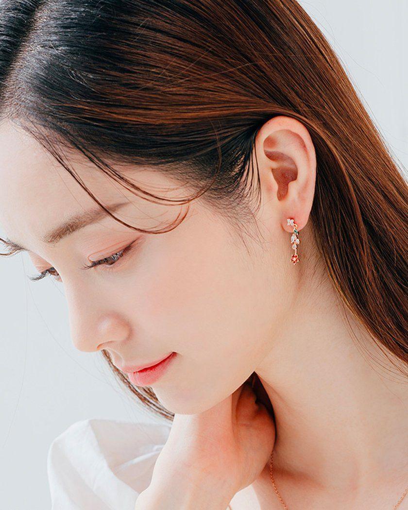 Mary Flower ピアス Earrings soo&soo