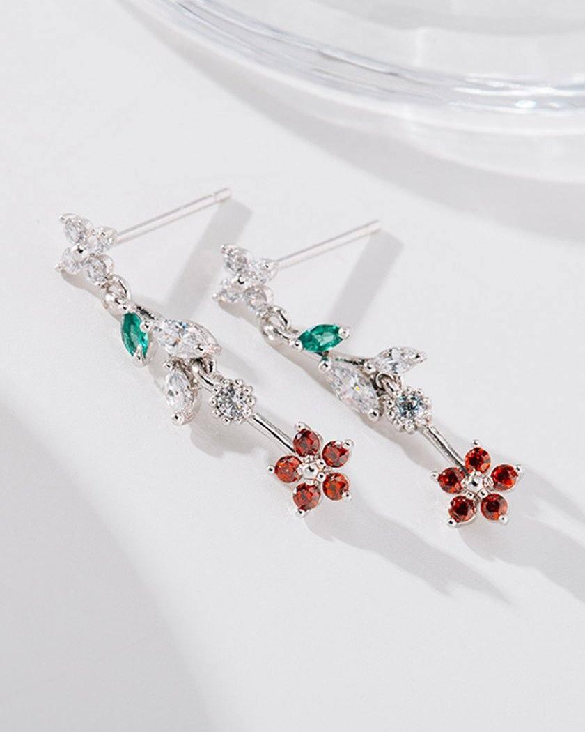 Mary Flower ピアス Earrings soo&soo