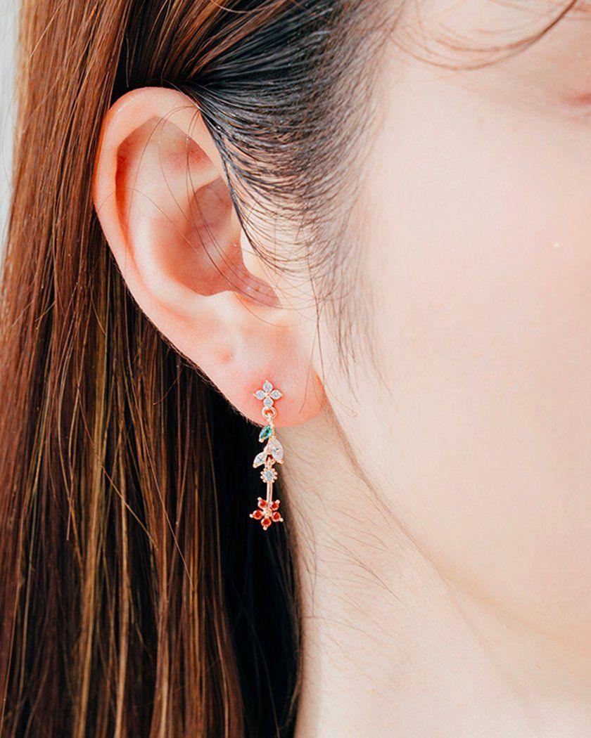 Mary Flower ピアス Earrings soo&soo