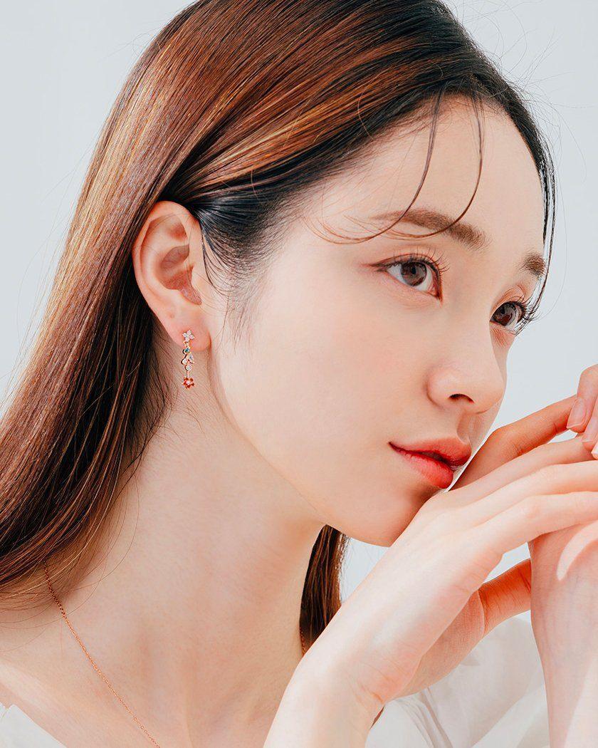 Mary Flower ピアス Earrings soo&soo