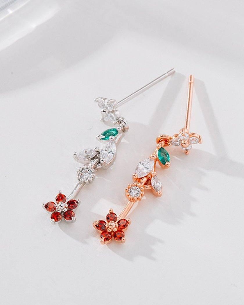 Mary Flower ピアス Earrings soo&soo