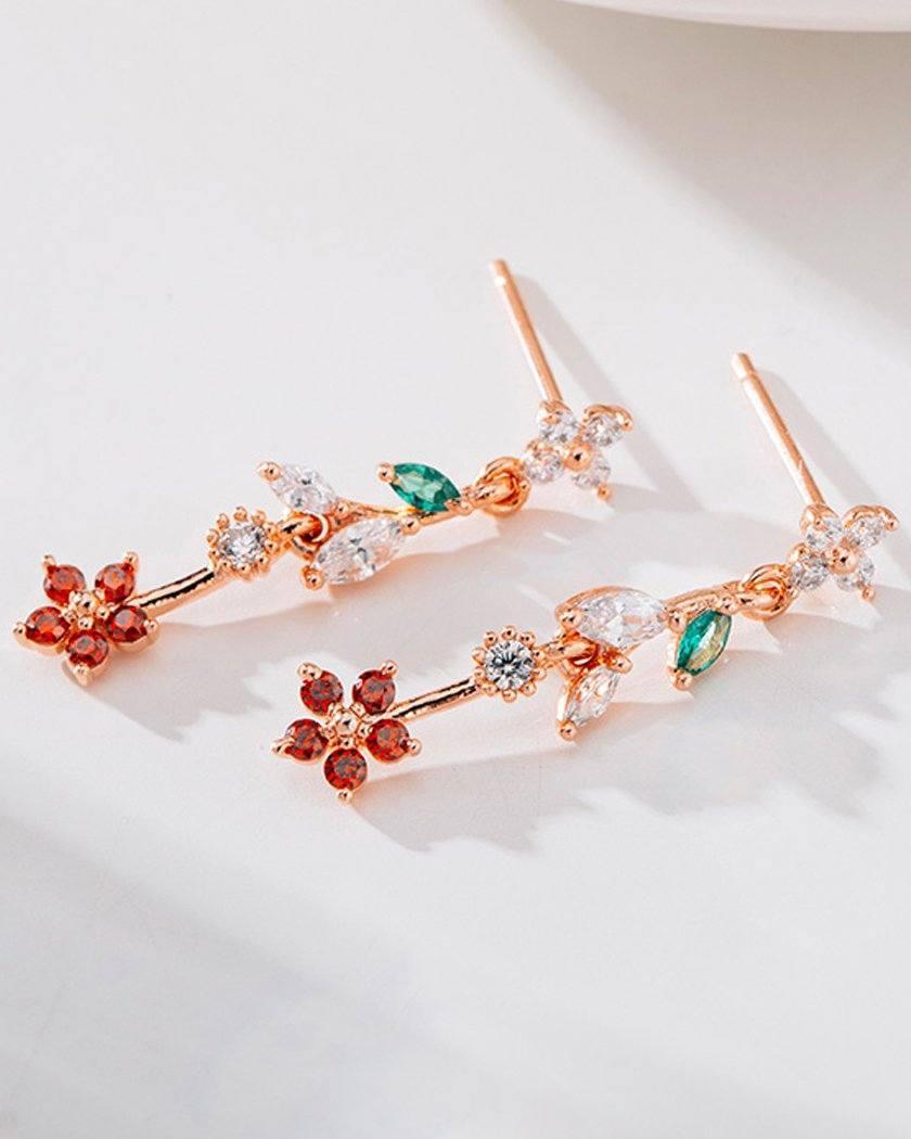 Mary Flower ピアス Earrings soo&soo