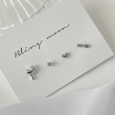 メロウハートピアッシング(4 set) Piercing bling moon