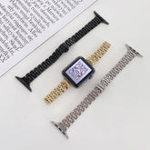 メタル セブンビーズ スリム チェーンバンド(単色)# apple watch バンド givgiv