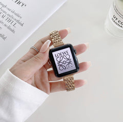 メタル セブンビーズ スリム チェーンバンド(単色)# apple watch バンド givgiv 38mm/40mm/41mm用 Rose gold