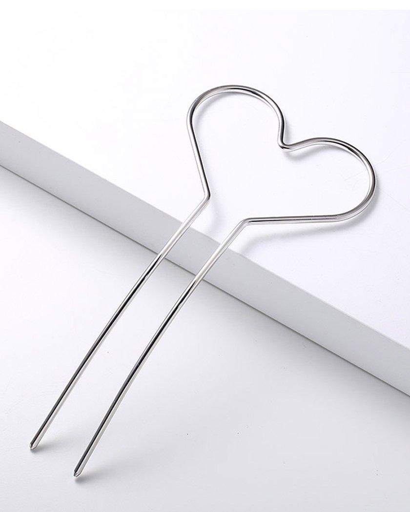 メタルハートかんざし Hair soo&soo