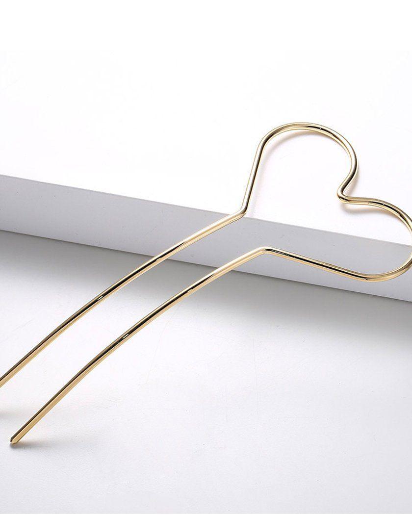 メタルハートかんざし Hair soo&soo