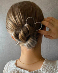 メタルハートかんざし Hair soo&soo