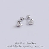 メタルハートピアッシング Piercing from lizzy