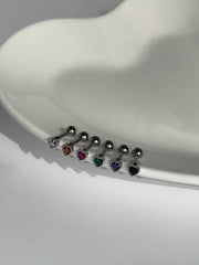 ミニ キュービック ハート ピアッシング Piercing oh-kim