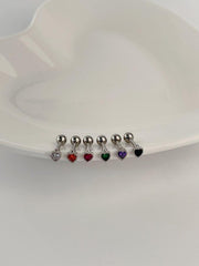 ミニ キュービック ハート ピアッシング Piercing oh-kim