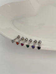 ミニ キュービック ハート ピアッシング Piercing oh-kim