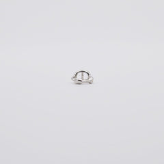 ミニチェーンワンタッチリングピアス Earrings 10000won