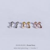 ミニドットピアッシング Piercing from lizzy