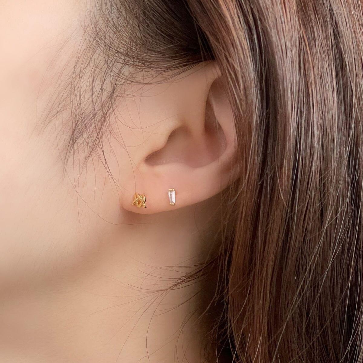 ミニハートプレッツェル ピアッシング Piercing 10000won